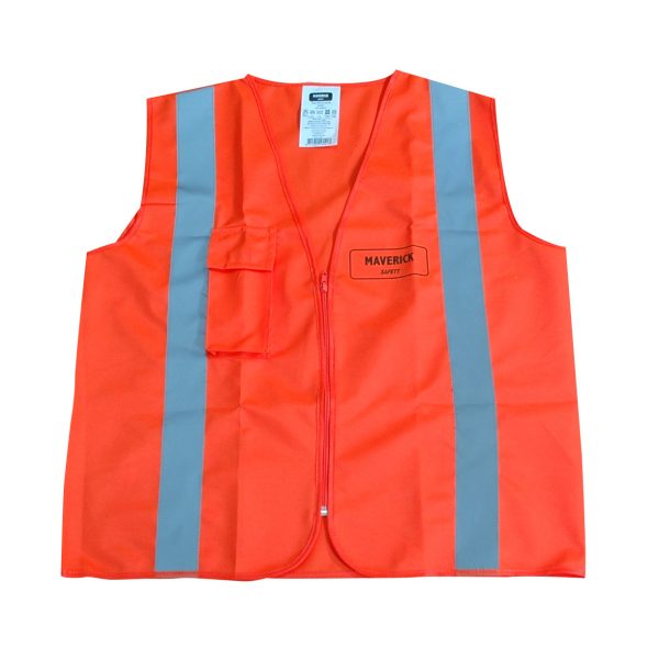 CHALECO REFLECTIVO NARANJA MAVERICK