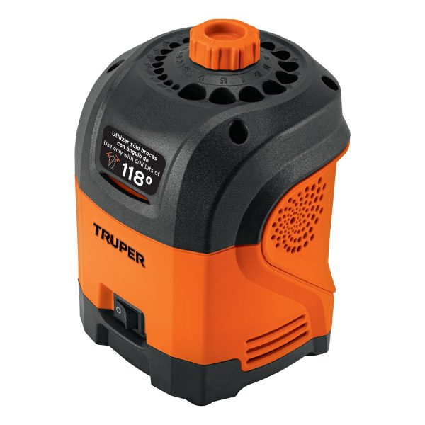 AFILADOR ELECTRICO PARA BROCAS CON PUNTA 118° TRUPER