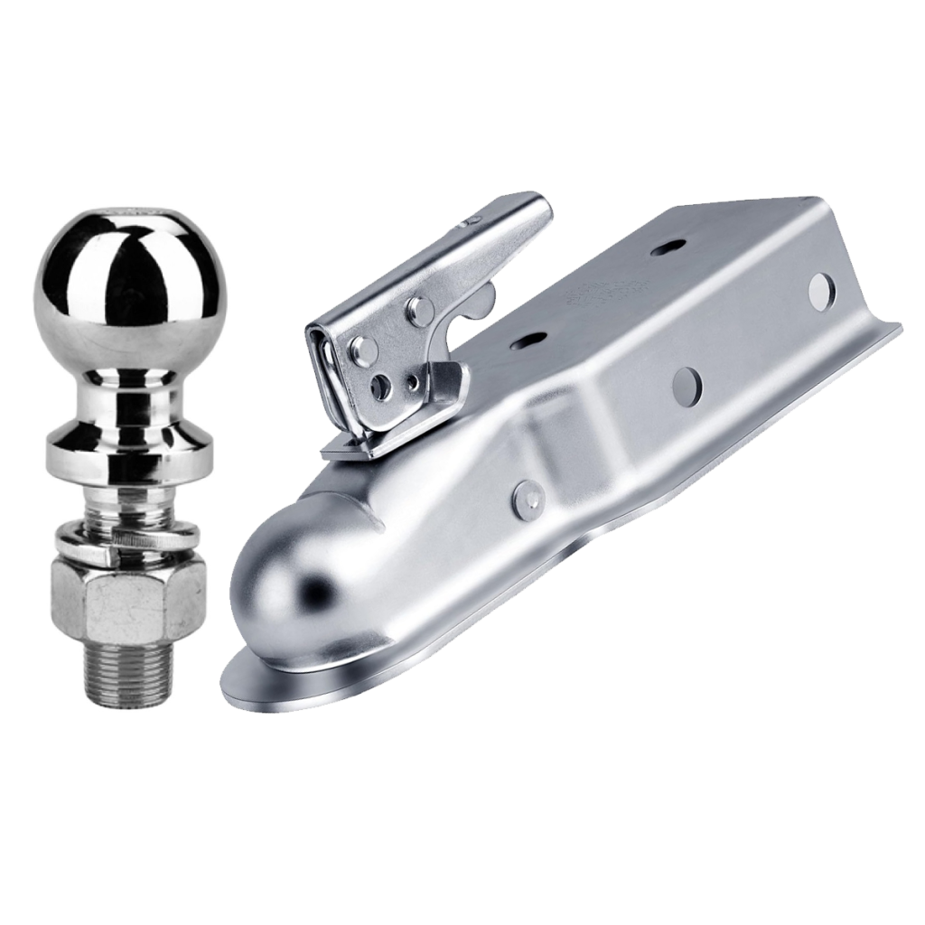 ACOPLE + BOLA DE ARRASTRE PARA REMOLQUE (1-7/8") 2000 LIBRAS FERRAWYY