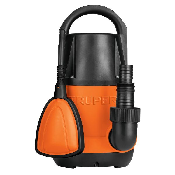 BOMBA SUMERGIBLE PLASTICA PARA AGUA LIMPIA 3/4 HP TRUPER