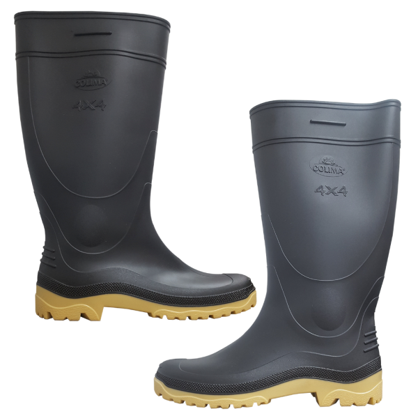 BOTAS DE CAUCHO 4 X 4 COLIMA