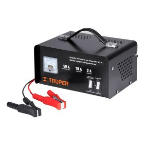 CARGADOR CON ARRANCADOR DE 50 A PARA BATERIAS DE 12 V TRUPER