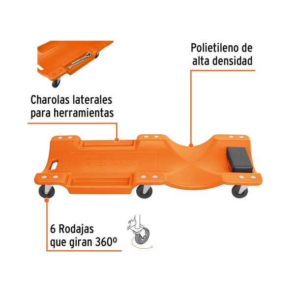 CAMILLA PARA TALLER 40" TRUPER - Imagen 2