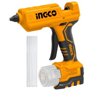 PISTOLA PARA SILICONA INALAMBRICA 12 V INGCO
