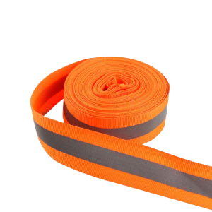 CINTA REFLECTIVA BICOLOR TRANSFER NARANJA 5 CMS X 100 MTS