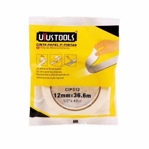 CINTA DE ENMASCARAR 1/2" X 36.6 M UYUSTOOLS