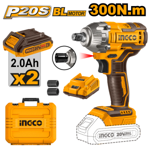 LLAVE DE IMPACTO INALAMBRICA 1/2" 20 V P20S INGCO