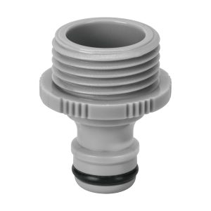 CONECTOR 3/4" RAPIDO MACHO DE ABS SISTEMA CLICK TRUPER