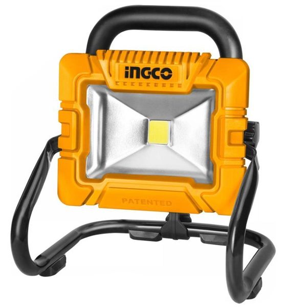 LAMPARA PORTATIL 20 V LED 20 W 900 - 1800 LUMENES INGCO