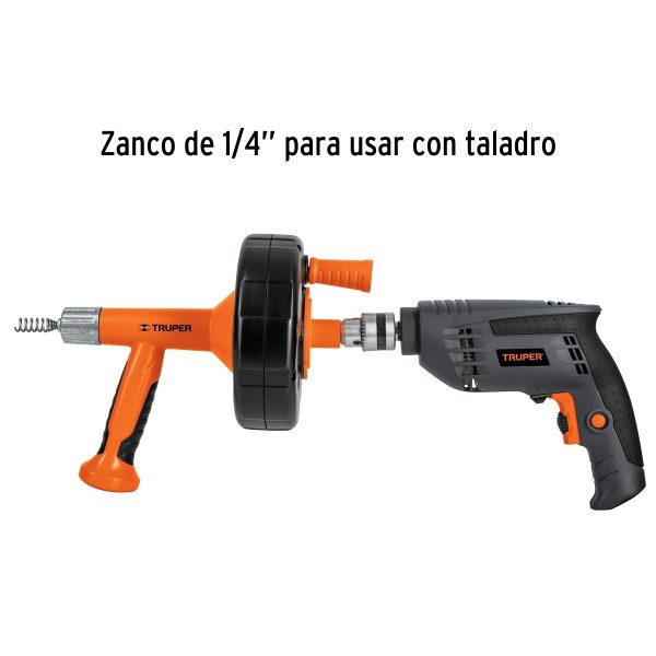 SONDA DE 7.6 M PARA TALADRO CON MANGO TRUPER - Imagen 3