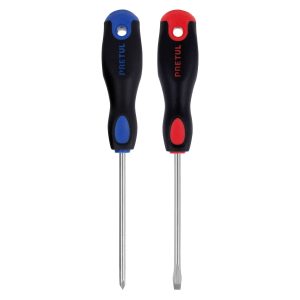 JUEGO DE 2 DESTORNILLADORES 3/16" X 4" PRETUL