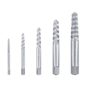 JUEGO CON 5 EXTRACTORES DE TORNILLOS TRUPER