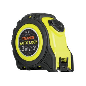 FLEXOMETRO AUTO-LOCK CONTRA IMPACTOS 3 M CINTA 16 MM TRUPER