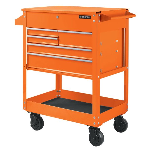 GABINETE METALICO MOVIL 5 CAJONES 320 KG TRUPER