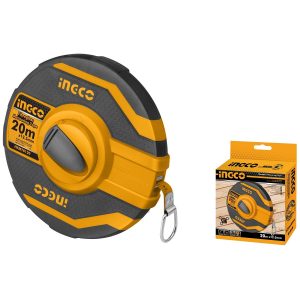 DECAMETRO CINTA METRICA 20 M DE FIBRA DE VIDRIO INGCO