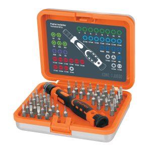 DESTORNILLADOR DE PRECISION CON 42 PUNTAS INTERCAMBIABLES TRUPER