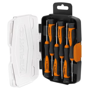 JUEGO DE 6 DESTORNILLADORES LARGOS DE PRECISION TRUPER