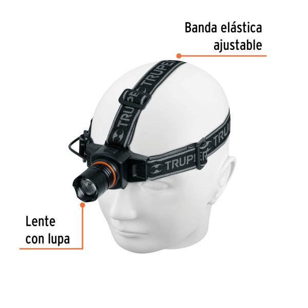 LINTERNA DE MINERO LED 160 LM RECARGABLE TRUPER - Imagen 2