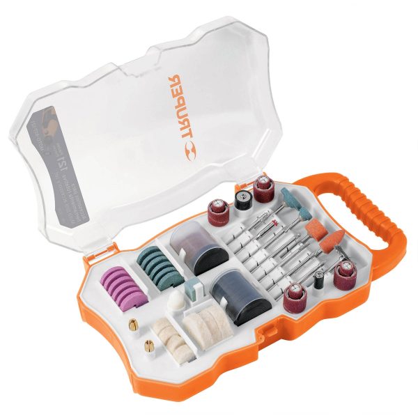 KIT CON 121 ACCESORIOS PARA MOTO TOOL TRUPER