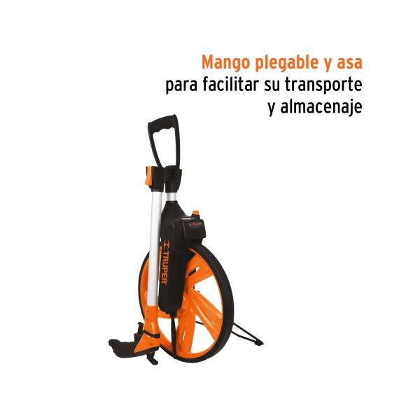 ODOMETRO CON FRENO RUEDA DE 12" TRUPER - Imagen 4