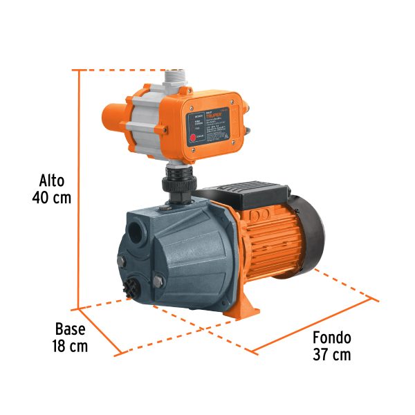 BOMBA PRESURIZADORA 1 HP TRUPER - Imagen 3