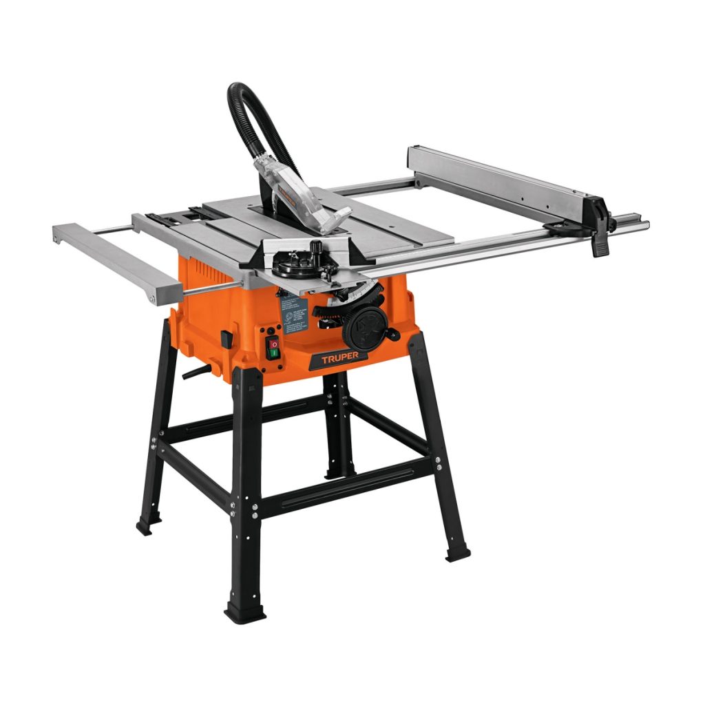 SIERRA DE MESA 10" DE 1900 W (2-1/2 HP) CON BASE TRUPER