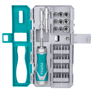 DESTORNILLADOR TIPO RATCHET 33 PIEZAS TOTAL