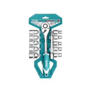 JUEGO DE COPAS 1/2" + RATCHET TOTAL