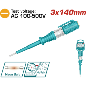 PROBADOR DE CORRIENTE 100 - 500 V TOTAL