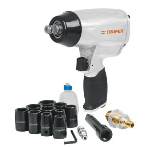 KIT DE PISTOLA DE IMPACTO 1/2" CON ESTUCHE TRUPER