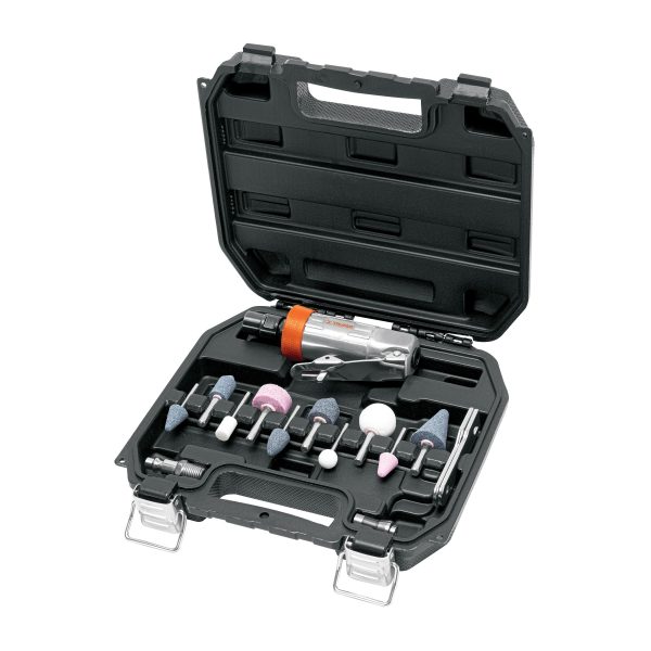 KIT DE MINI PULIDORA 1/4" CON ESTUCHE PLASTICO TRUPER - Imagen 2