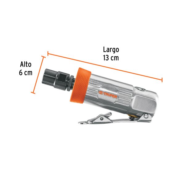 KIT DE MINI PULIDORA 1/4" CON ESTUCHE PLASTICO TRUPER - Imagen 3