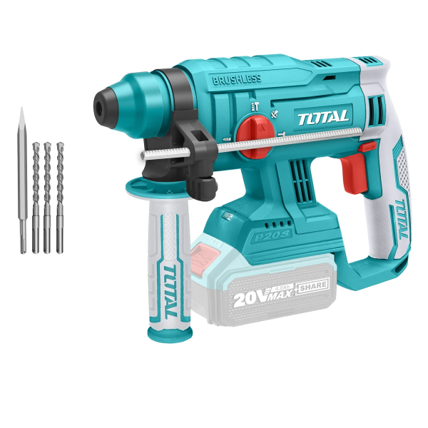 ROTOMARTILLO INALAMBRICO 1.5 J 20V TOTAL