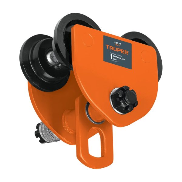TROLE DE CARGA 1 TON PARA VIGAS IPS E IPR AJUSTABLE TRUPER