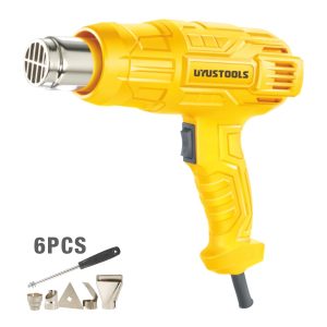 PISTOLA DE CALOR 2 NIVELES 1500 W UYUSTOOLS