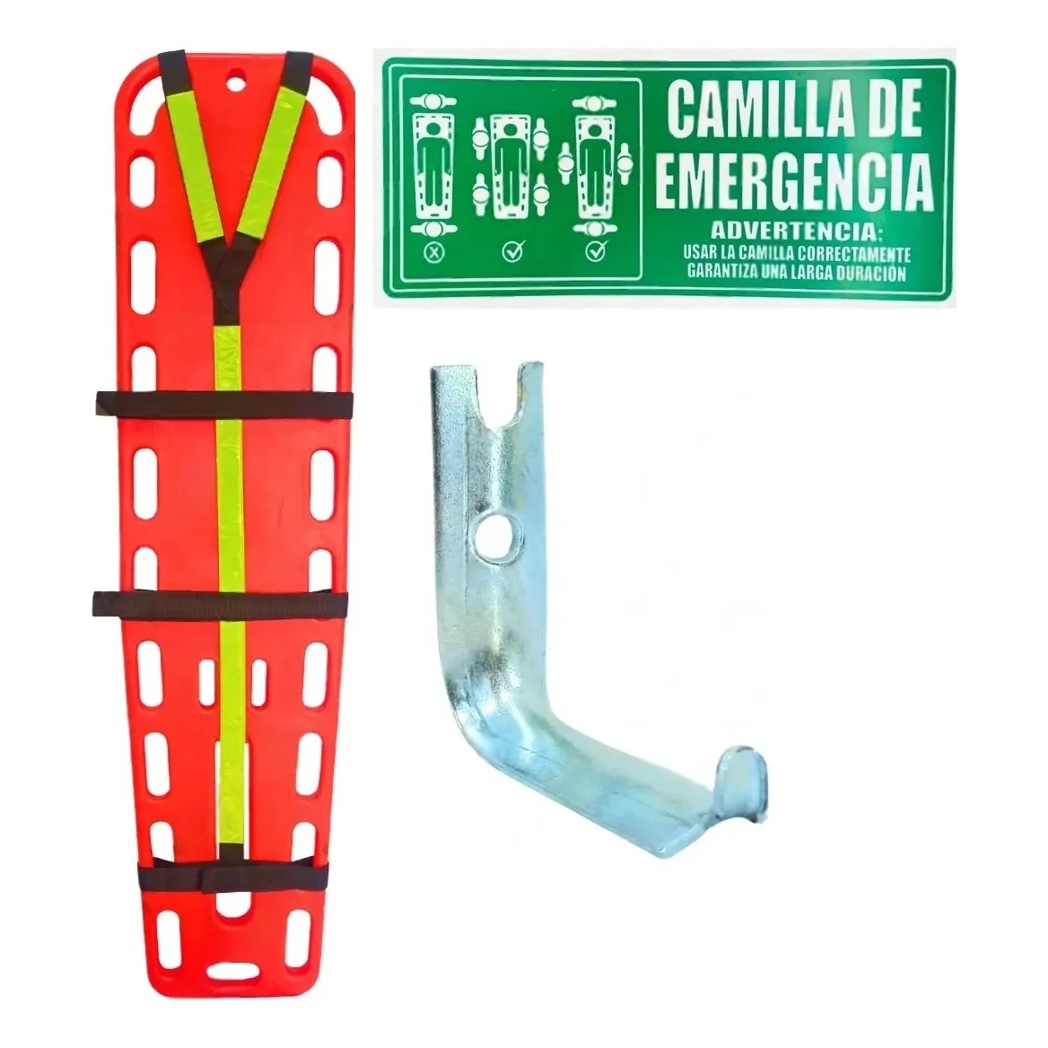 CAMILLA DE EMERGENCIA PRIMEROS AUXILIOS - Imagen 2