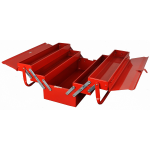 CAJA PARA HERRAMIENTA METALICA 5 COMPARTIMIENTOS FERTON