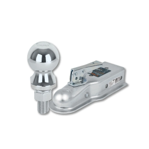 ACOPLE + BOLA DE ARRASTRE PARA REMOLQUE 2" 3500 LB TRUPER