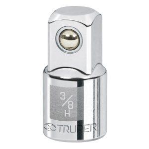 ADAPTADOR PARA RATCHET DE CUADRO 3/8" A CUADRO 1/2" TRUPER