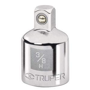 ADAPTADOR PARA RATCHET DE MANDO 3/8" A CUADRO 1/4" TRUPER