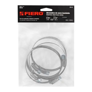 BOLSA 5 ABRAZADERAS SIN FIN REFORZADAS #44 2-5/8" - 3-1/4" TRUPER