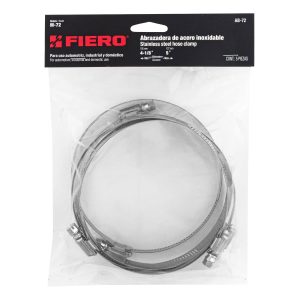 BOLSA 5 ABRAZADERAS SIN FIN REFORZADAS #72 4-1/8" - 5" FIERO