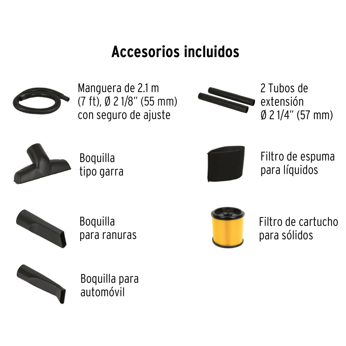 ASPIRADORA DE SOLIDOS Y LIQUIDOS 12 GALONES TRUPER - Imagen 3