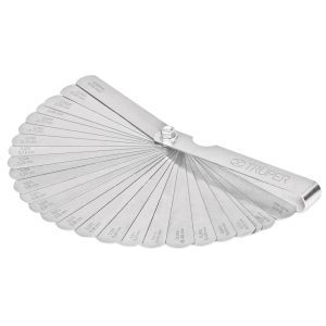 CALIBRADOR DE BUJIAS Y VALVULAS 26 HOJAS STD / MM TRUPER