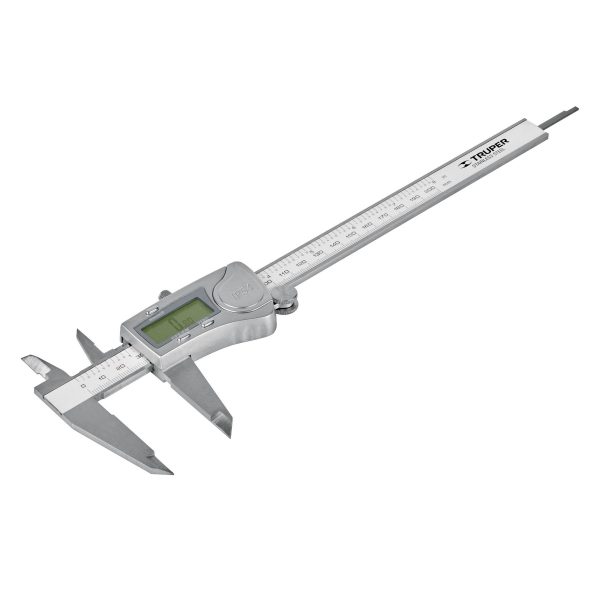 CALIBRADOR PIE DE REY DIGITAL 6" ACERO INOX STD Y MM TRUPER