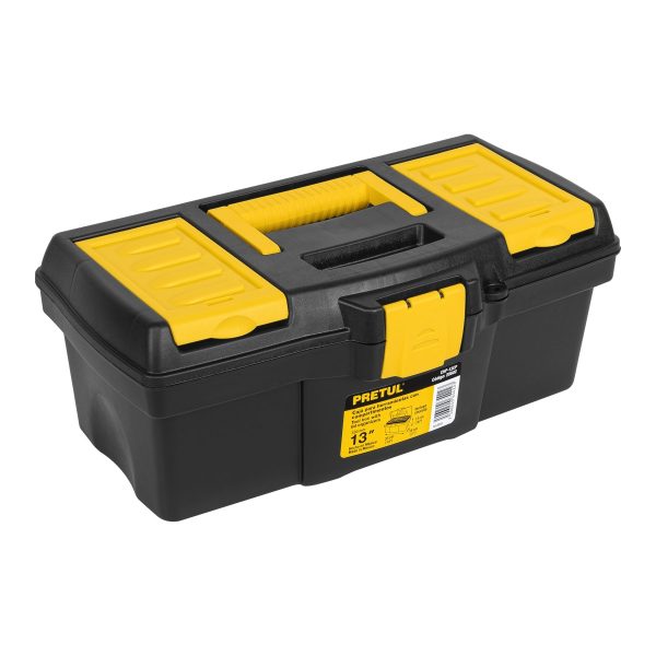 CAJA PARA HERRAMIENTAS DE 13" CON COMPARTIMIENTOS PRETUL
