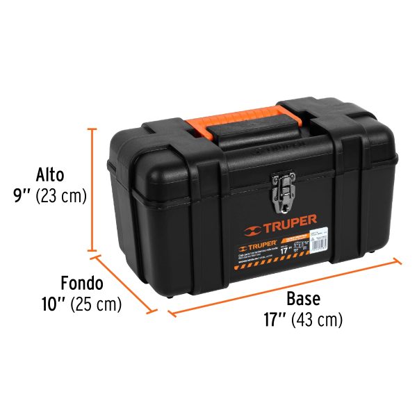 CAJA PARA HERRAMIENTAS DE 17" INDUSTRIAL TRUPER - Imagen 2