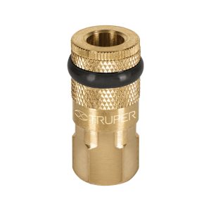ACOPLE RAPIDO DE LATON 1/4" NPT HEMBRA TRUPER