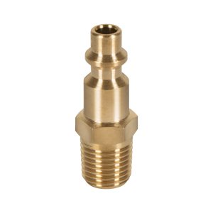 CONECTOR RAPIDO DE LATON 1/4" NPT MACHO TRUPER