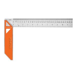 ESCUADRA 12" PARA CARPINTERO CON MANGO 100% DE ALUMINIO TRUPER